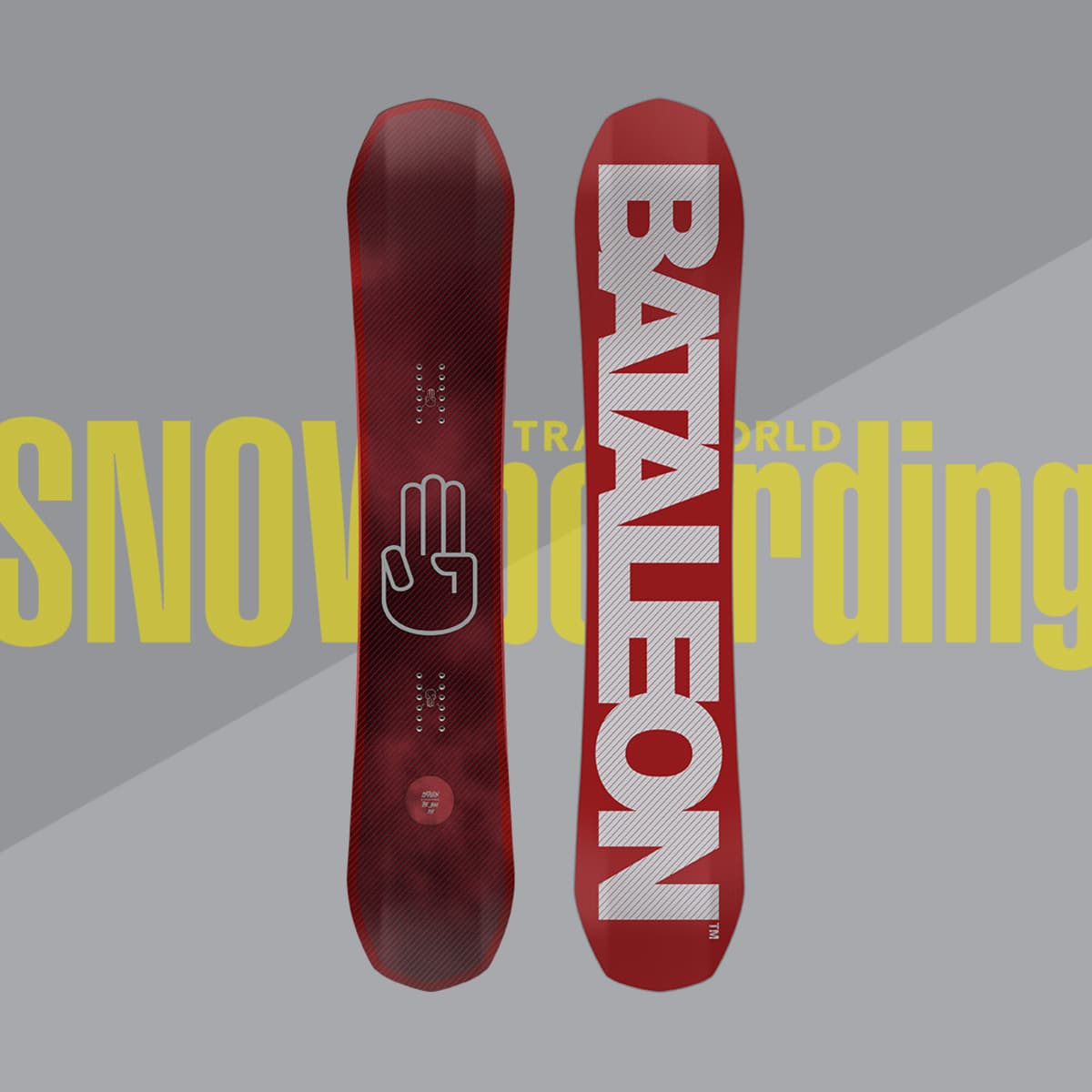 Iets eerste Schots HYPED: Bataleon Jam Snowboard - Snowboarder