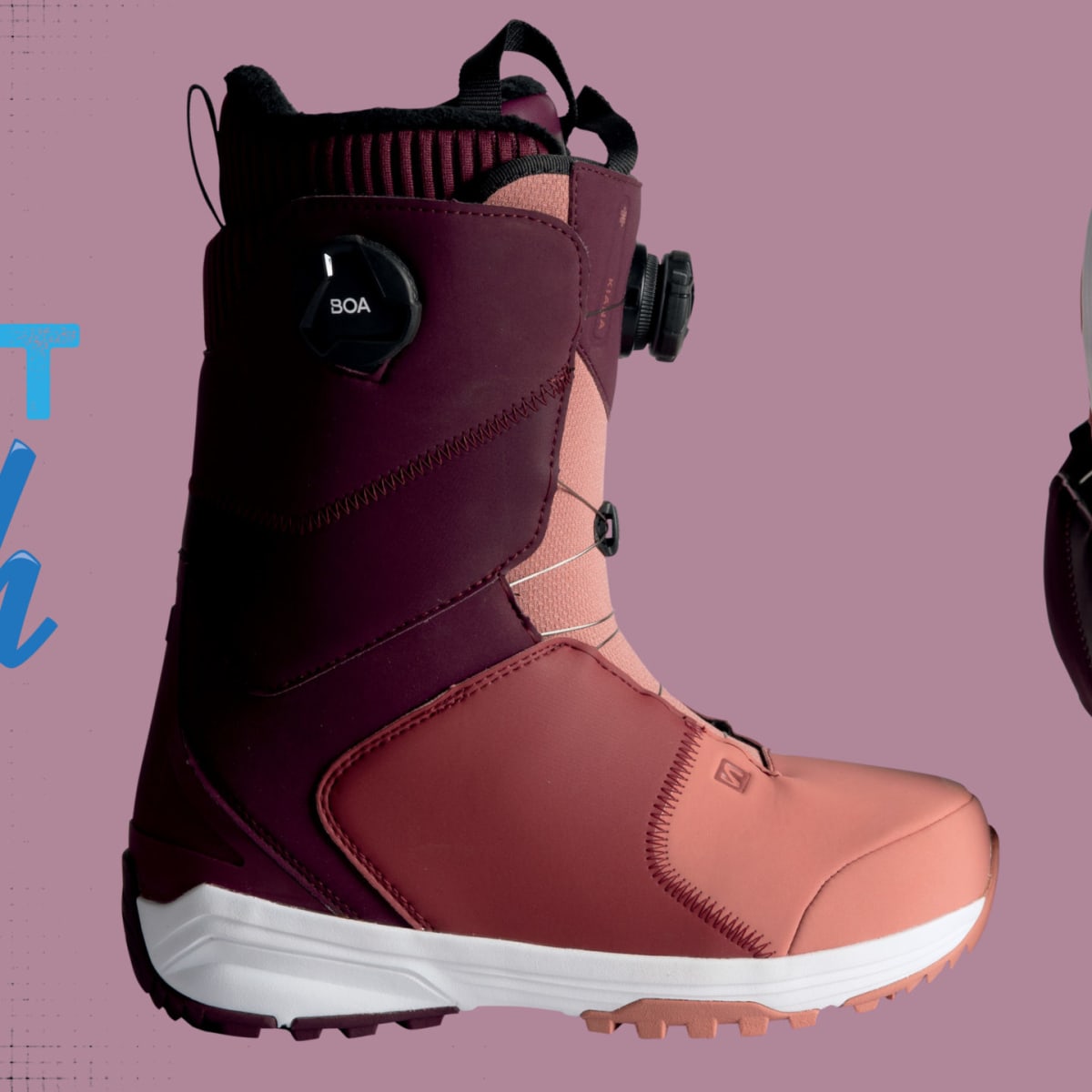 2021 Two Feet of Fresh: Salomon Kiana Focus BOA Boot - Snowboarder