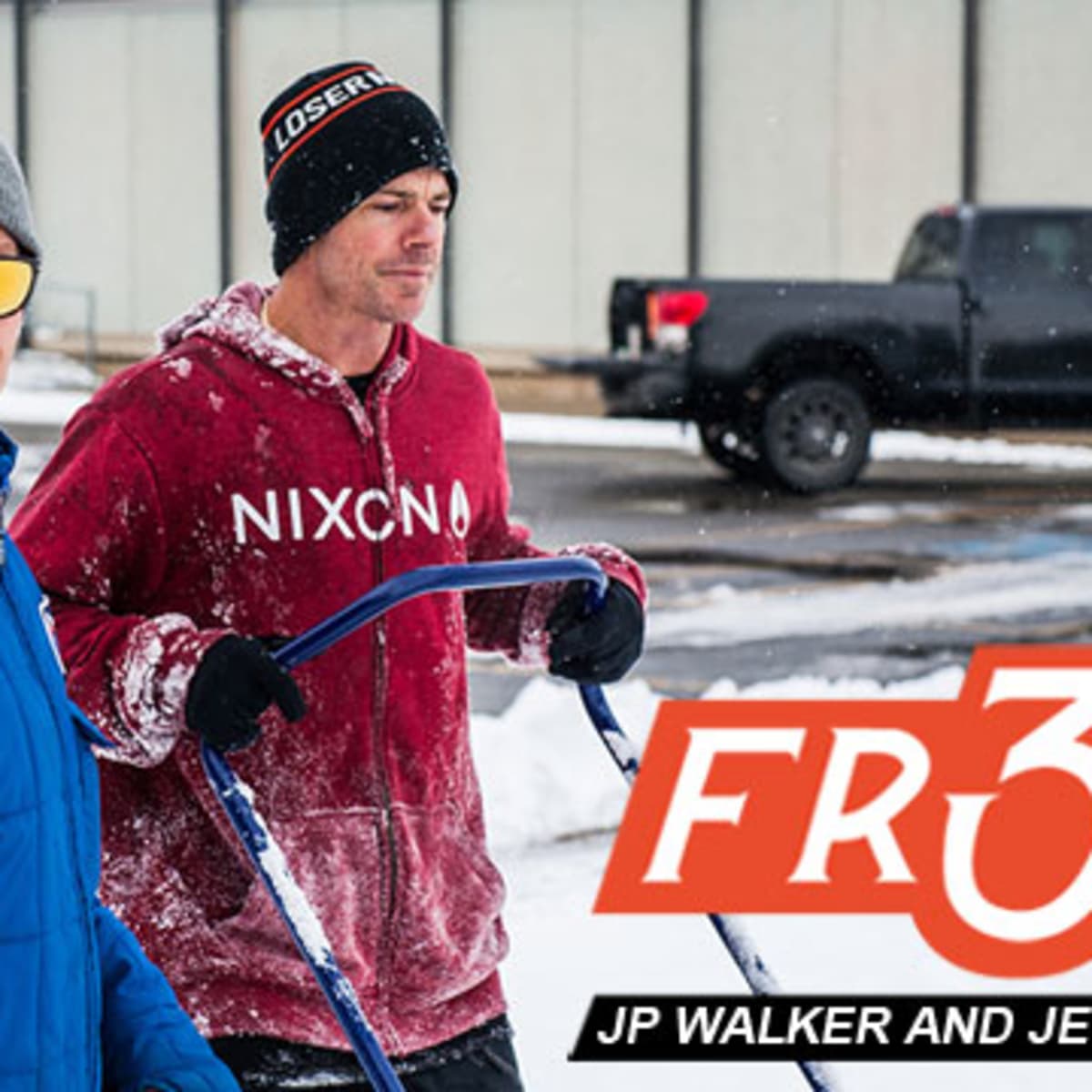Front 3: Jeremy Jones and JP Walker - Snowboarder