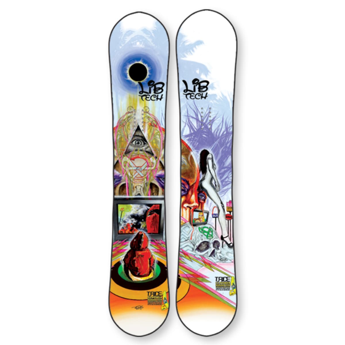 LibTech T Rice C2 BTX Pro Model Snowboard - Snowboarder