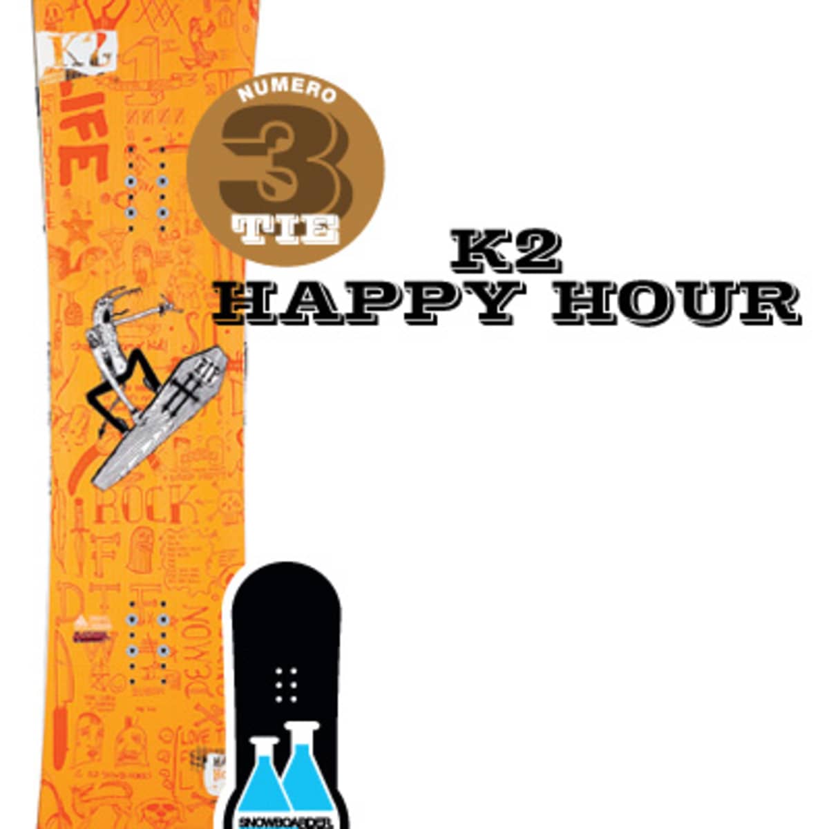 Best of Test 2012: #3 K2 Happy Hour - Snowboarder