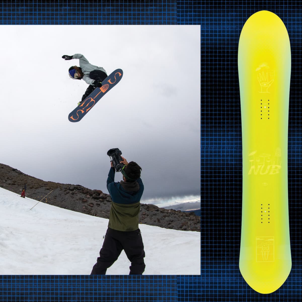2021 Upper Decks All-Mountain Boards: SIMS Nub - Snowboarder