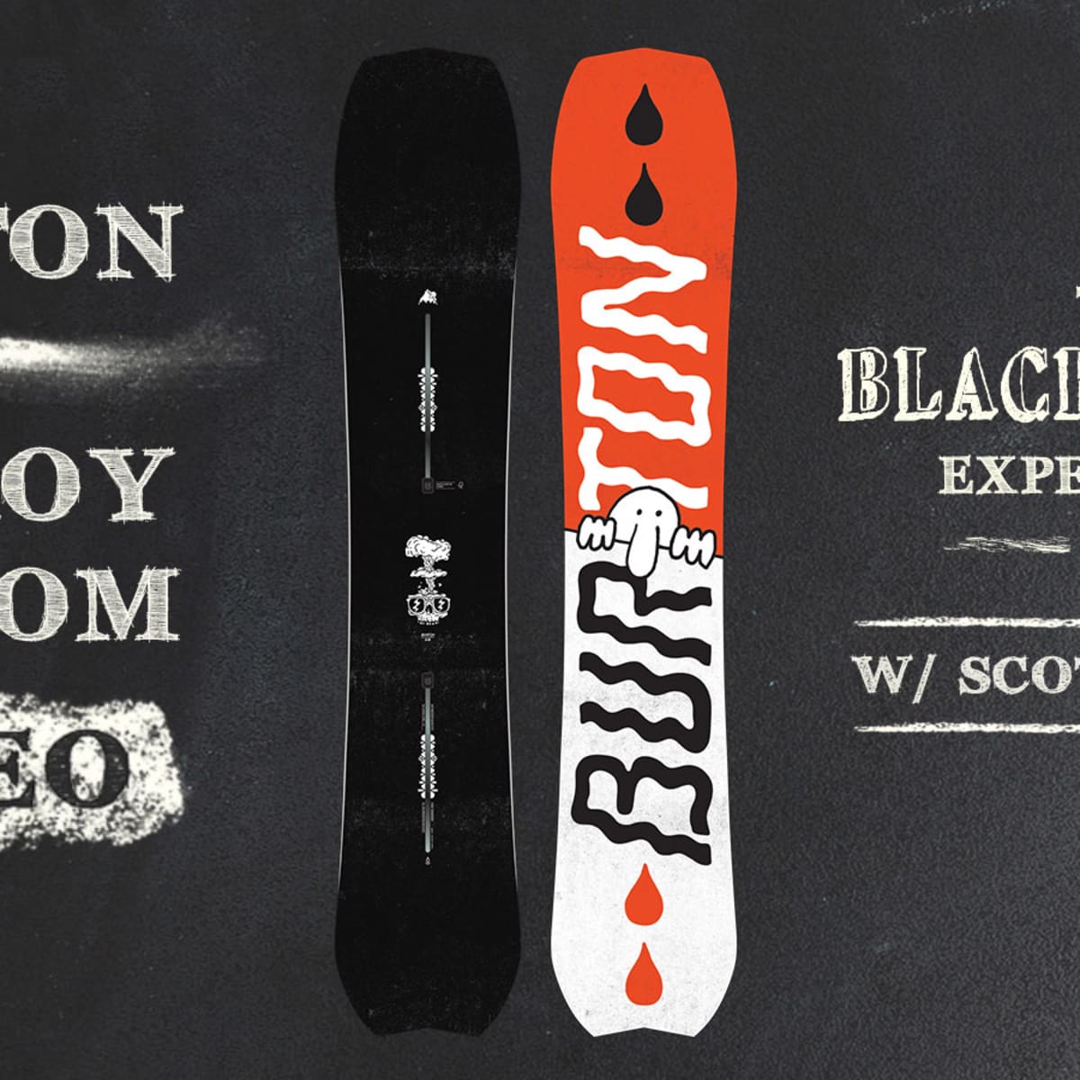 2018 Burton Kilroy Custom Snowboard Review - Blackboard Experiment