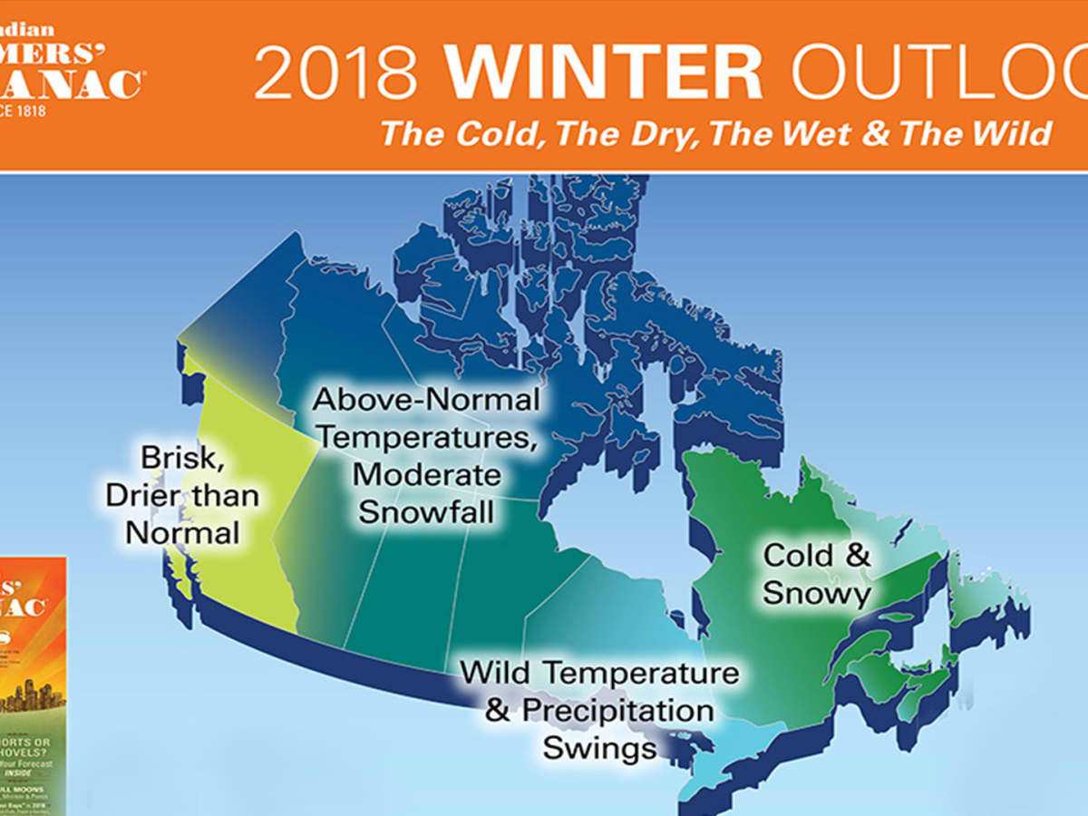 Milder Winter for Western Canada and A Long, Cold Winter for Eastern Canada  - Weather Network's 2018-2019 Winter Forecast