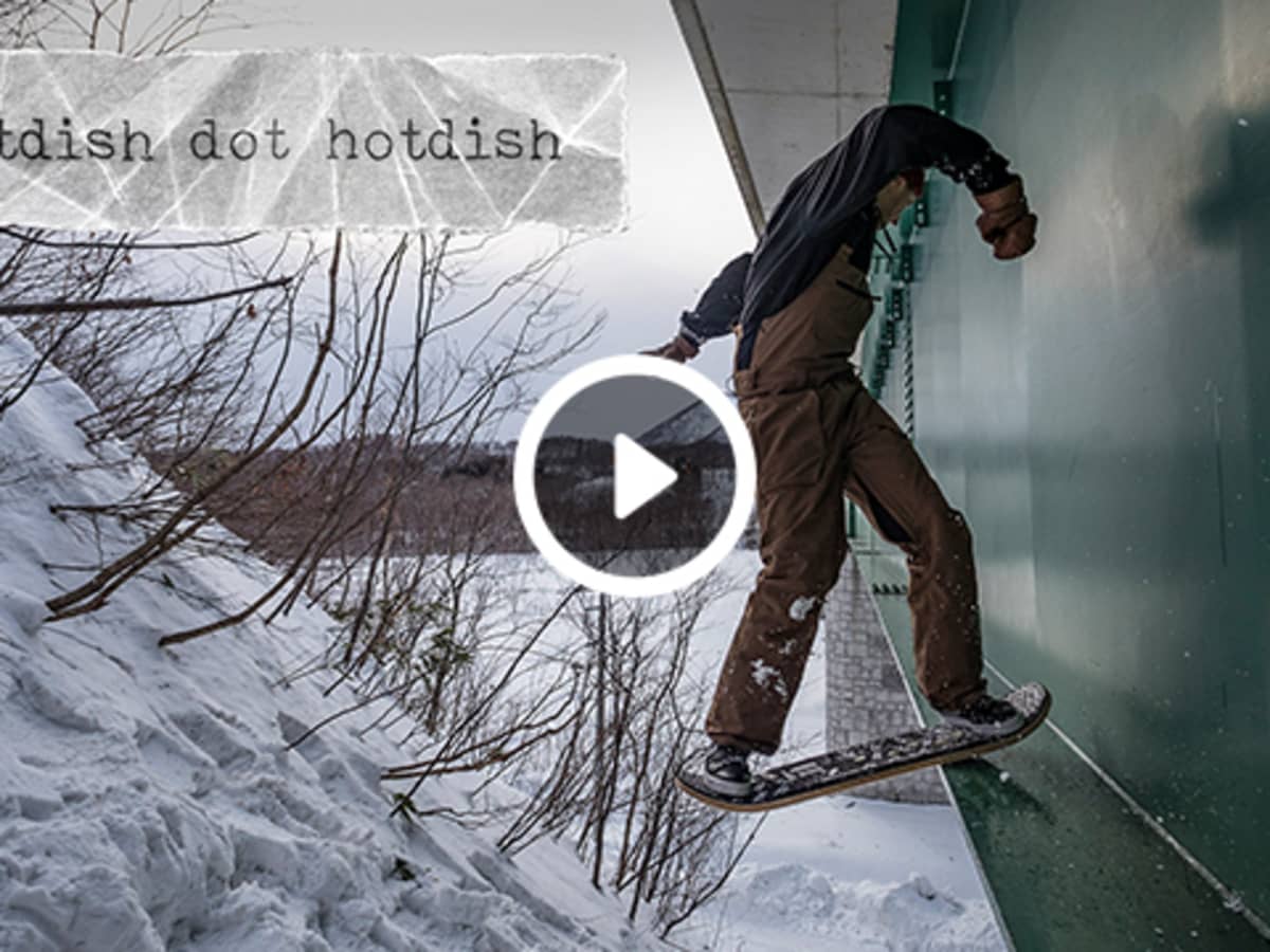 Hotdish Dot Hotdish - 2017 Team Snowskate Video - Snowboarder
