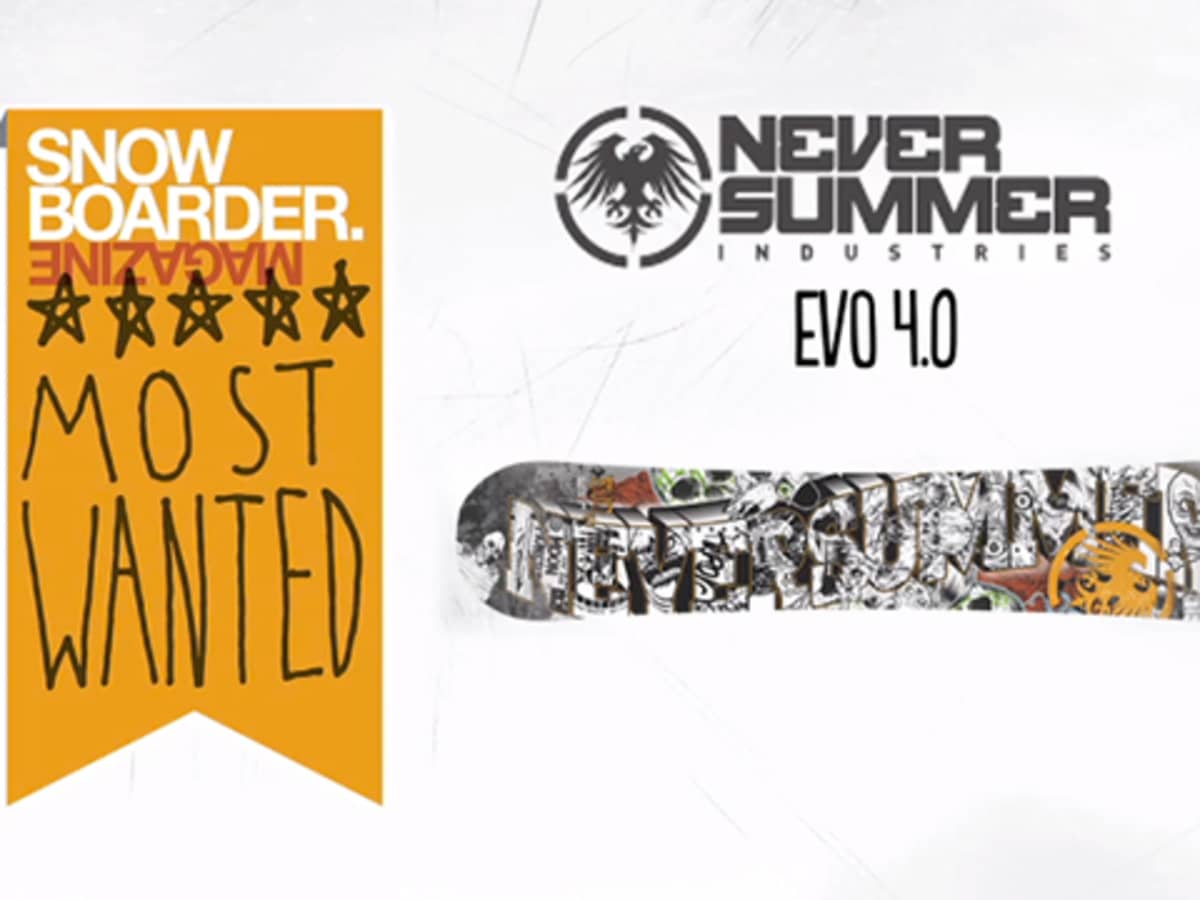 2014 Snowboard Gear: Never Summer EVO 4.0 - Video - Snowboarder