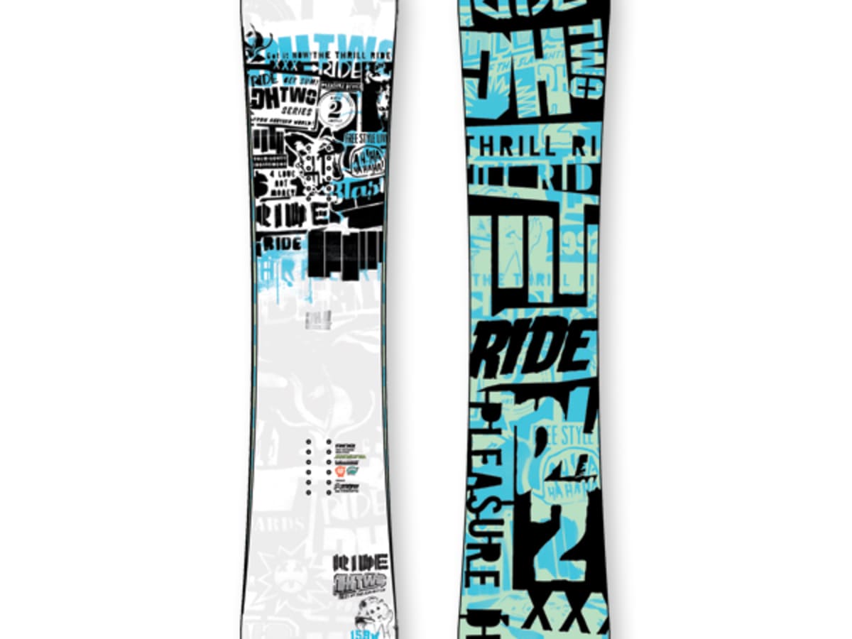 Ride DH2 Snowboard - Snowboarder