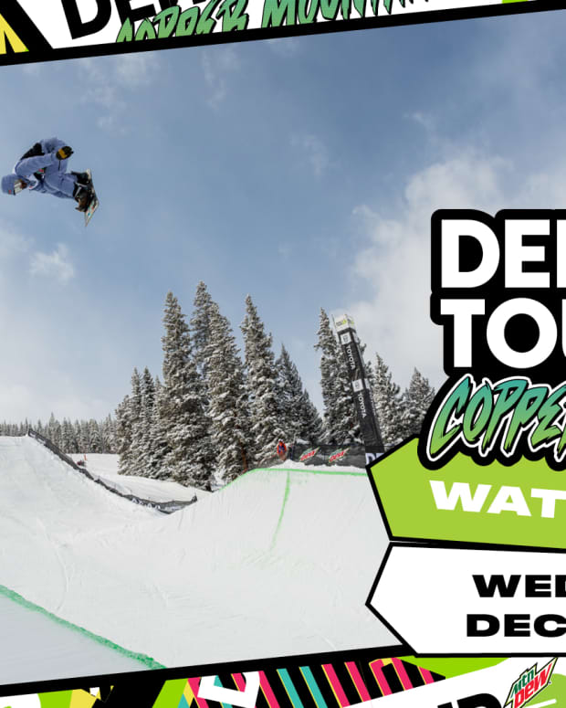 Copper Mountain's Dew Tour This Weekend WATCH HERE Snowboarder