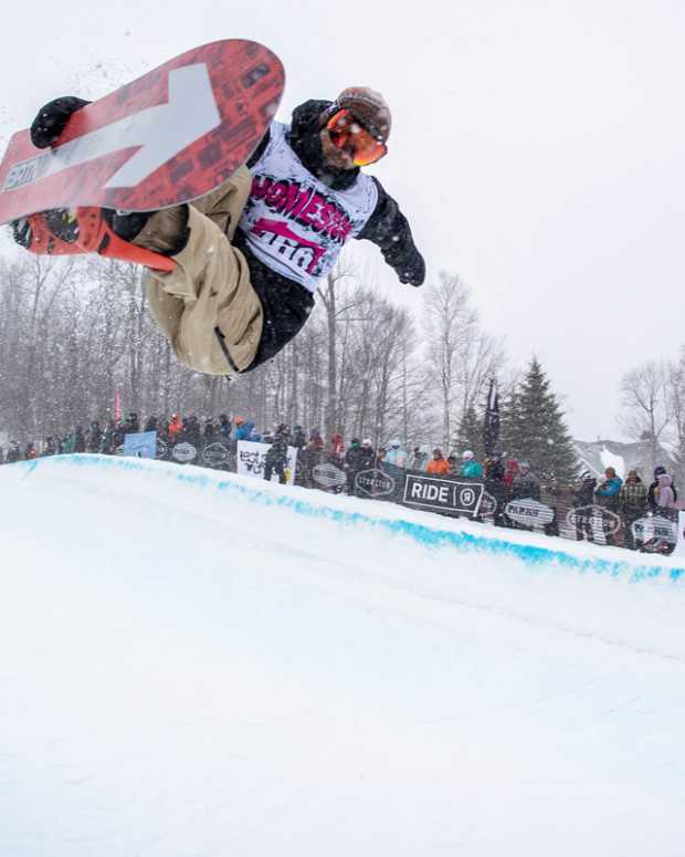 Tina Basich-Haller Returns to the Podium - Snowboarder