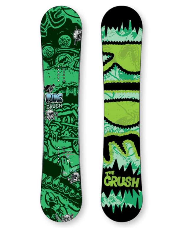 Ride DH2 Snowboard - Snowboarder