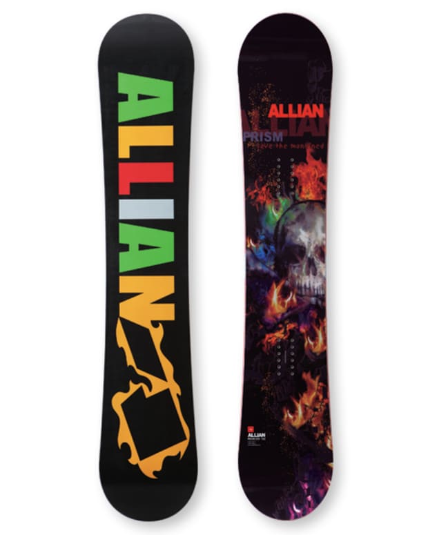 Allian Prism Girl Snowboard - Snowboarder