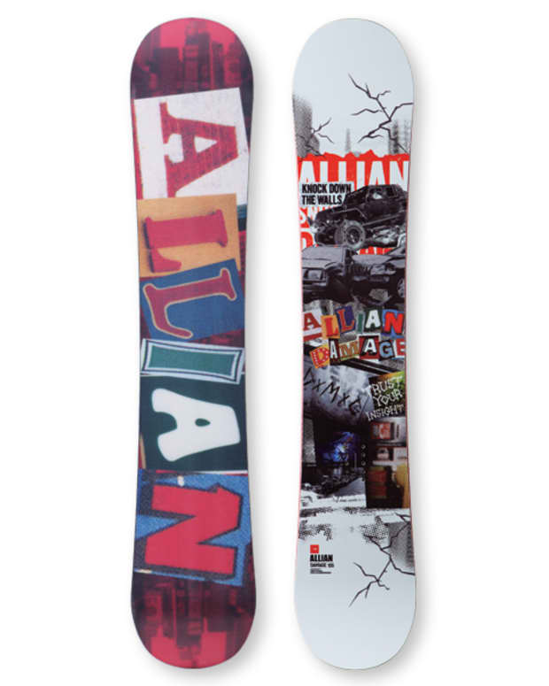 Allian Prism Snowboard - Snowboarder