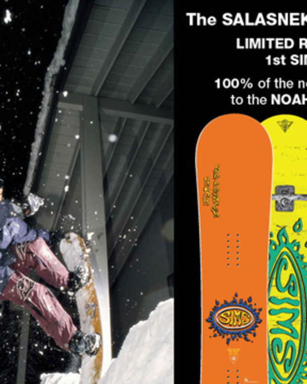 Noah Salasneks 1st Sims Pro Model Available Now : Limited Reissue