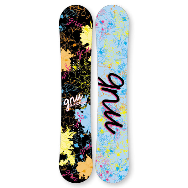 GNU B-Nice Woman's Snowboard - Snowboarder