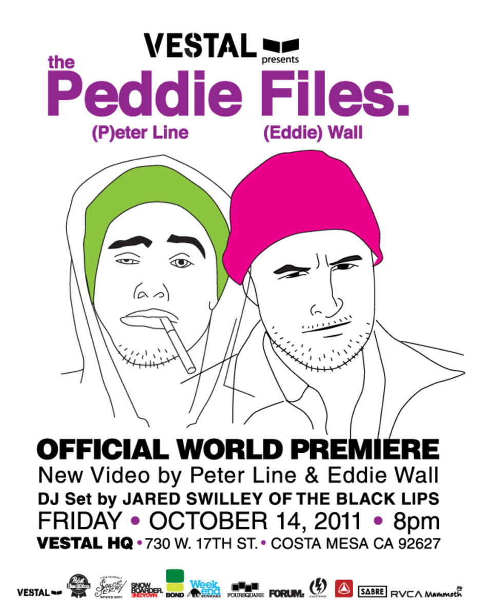 Vestal Presents "The Peddie Files" World Premiere Snowboarder