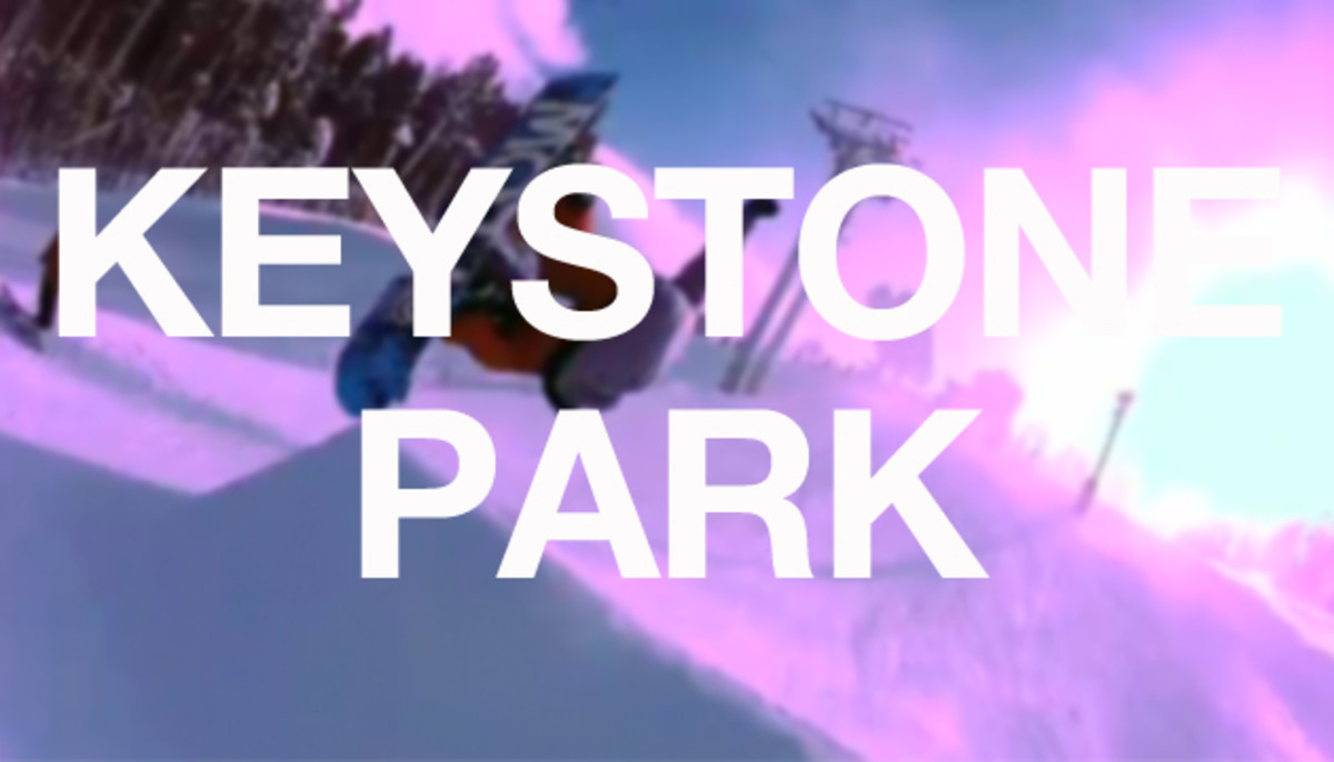 Keystone Opening Park Day Snowboarder