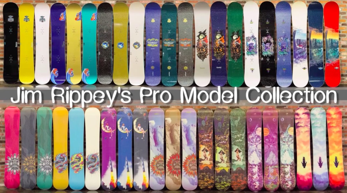 For Sale : Jim Rippey's Pro Model Collection - Snowboarder