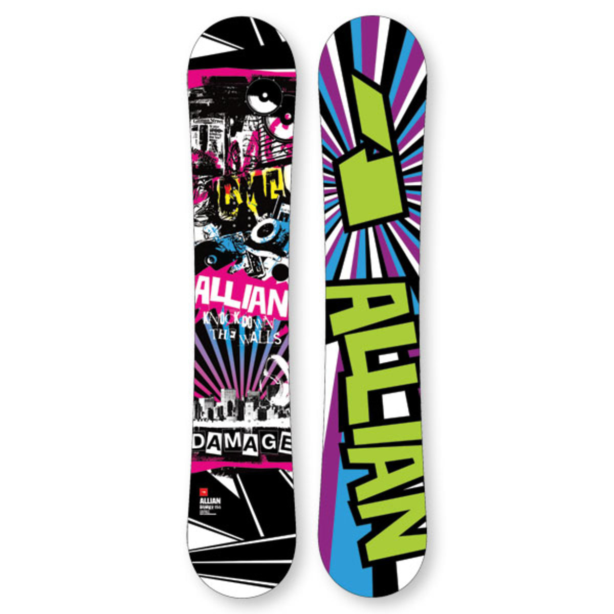 Buy Allian Damage Snowboard - Shop for Snowboard Gear at