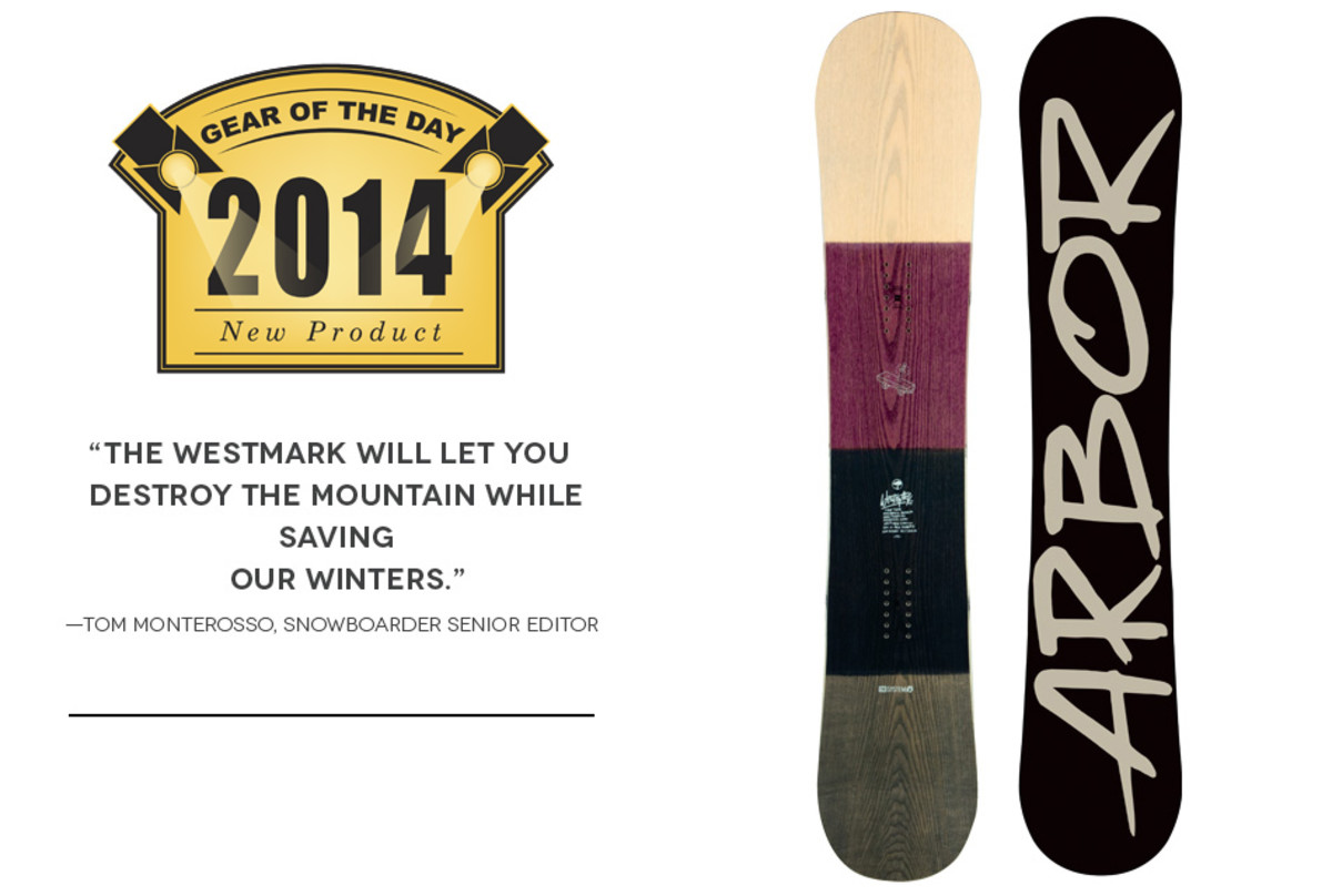 Gear of the Day: Arbor Westmark Snowboard - Snowboarder