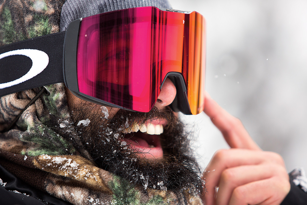 Snowboarder Goggle Exam 2019—Oakley Fall Line with Prizm - Snowboarder