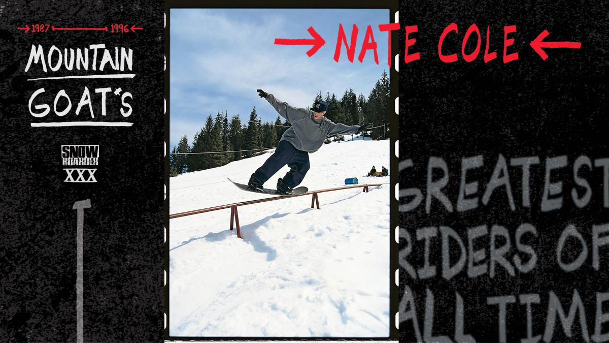 Mountain GOAT: Nate Cole, The Art of Jibbing - Snowboarder
