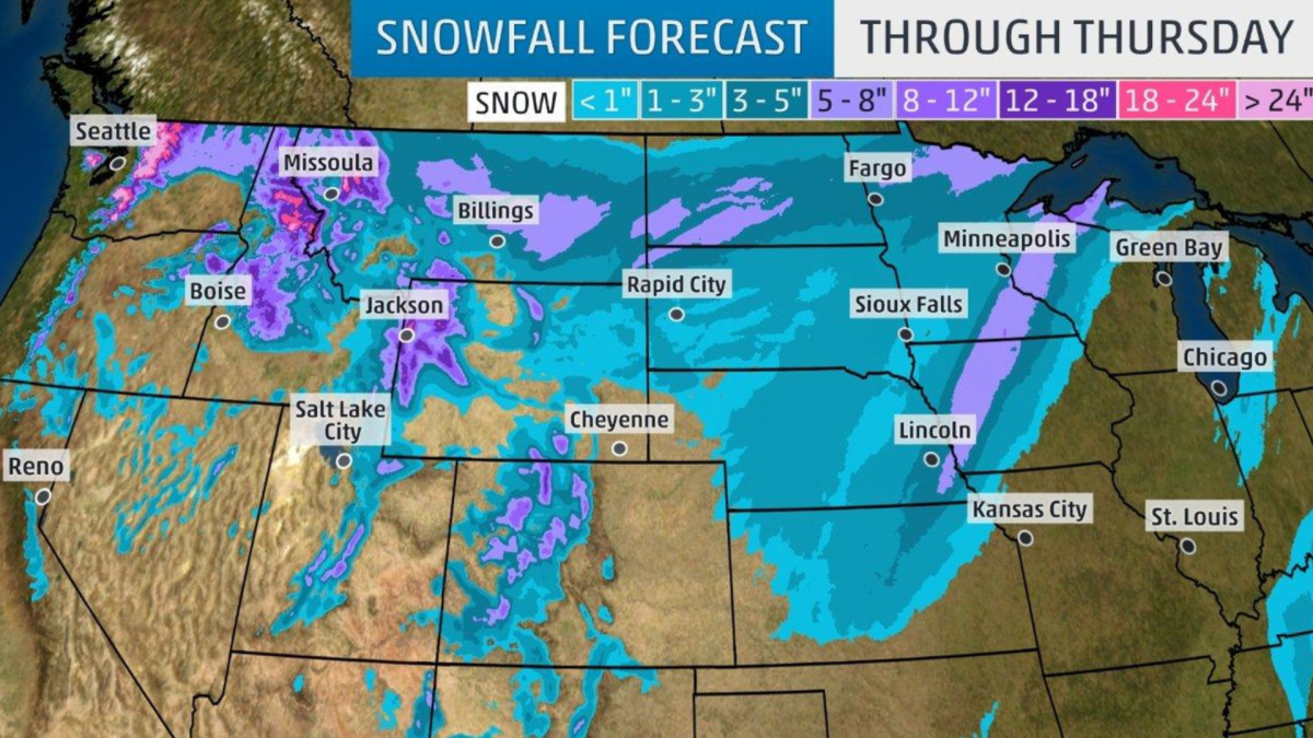 Weather Update: Winter Storm Hunter Bringing Snow Across United States ...