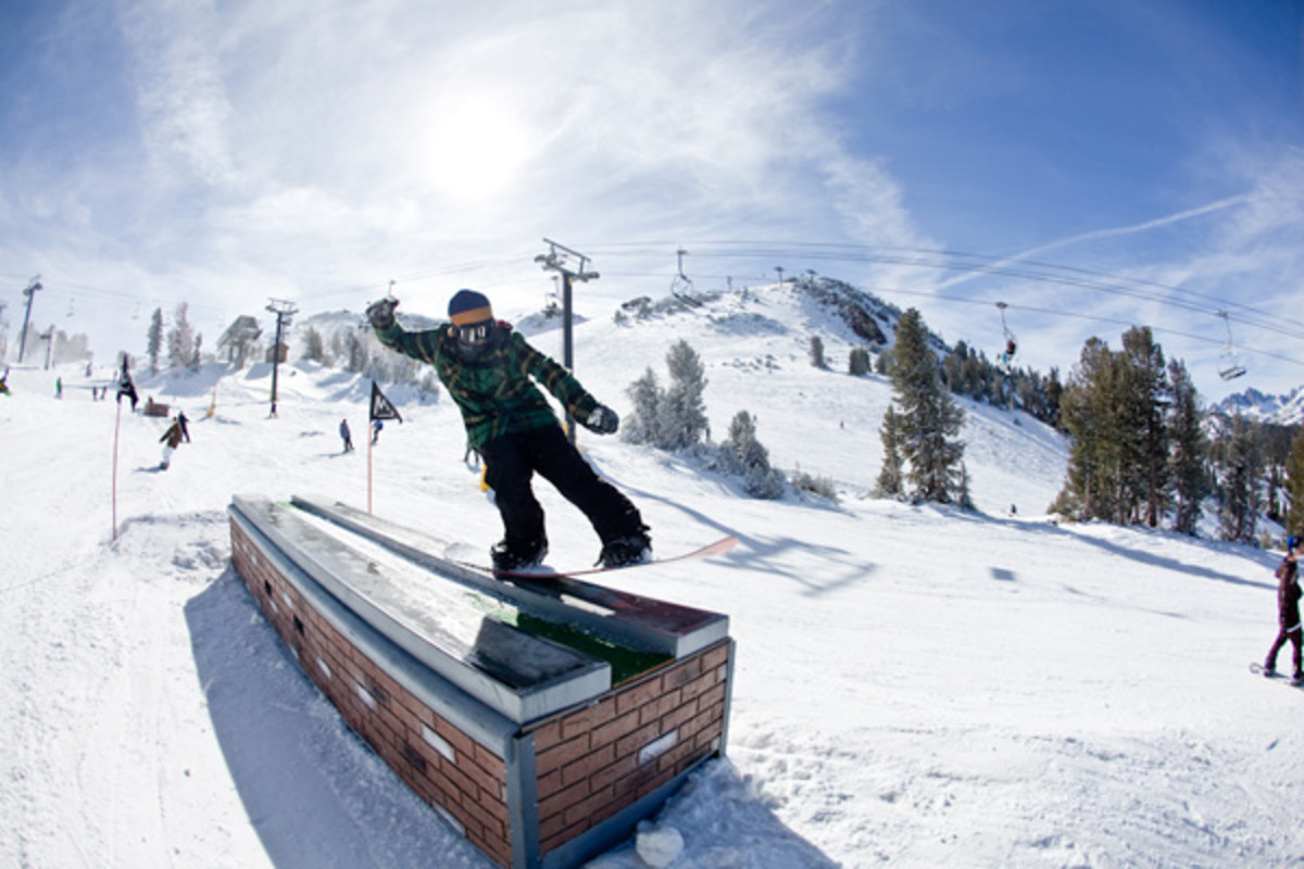 Mammoth Opening Day Photos Snowboarder