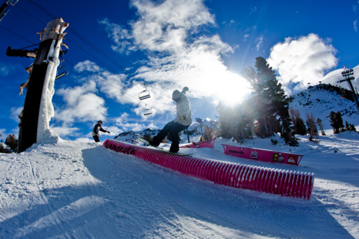 Mammoth Opening Day Photos Snowboarder