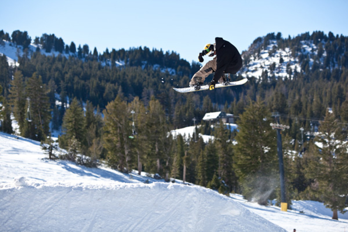 Mammoth Opening Day Photos Snowboarder