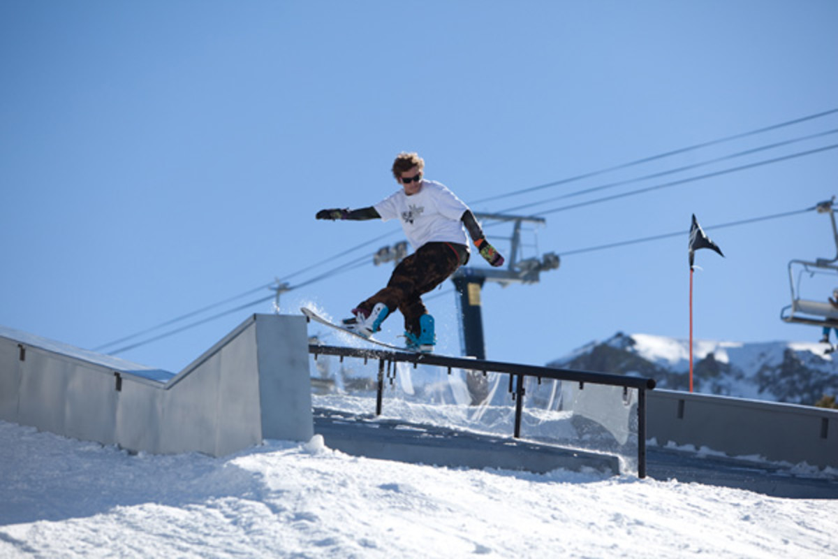 Mammoth Opening Day Photos Snowboarder