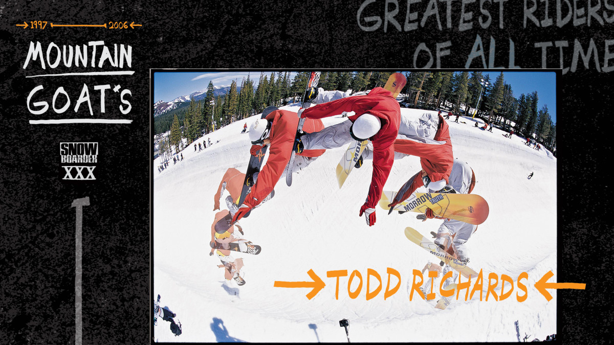 Mountain GOAT: Todd Richards, Parks, Pipes and Powder - Snowboarder