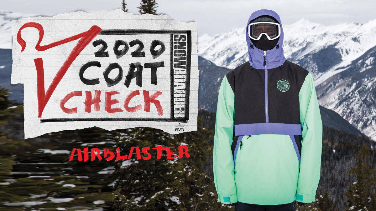 2020 Coat Check: Airblaster's Trenchover Jacket Snowboarder