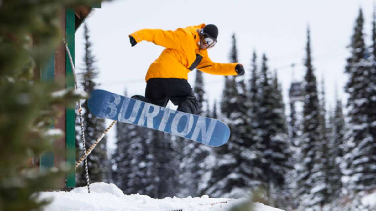 Whistler Opening Day Snowboarder