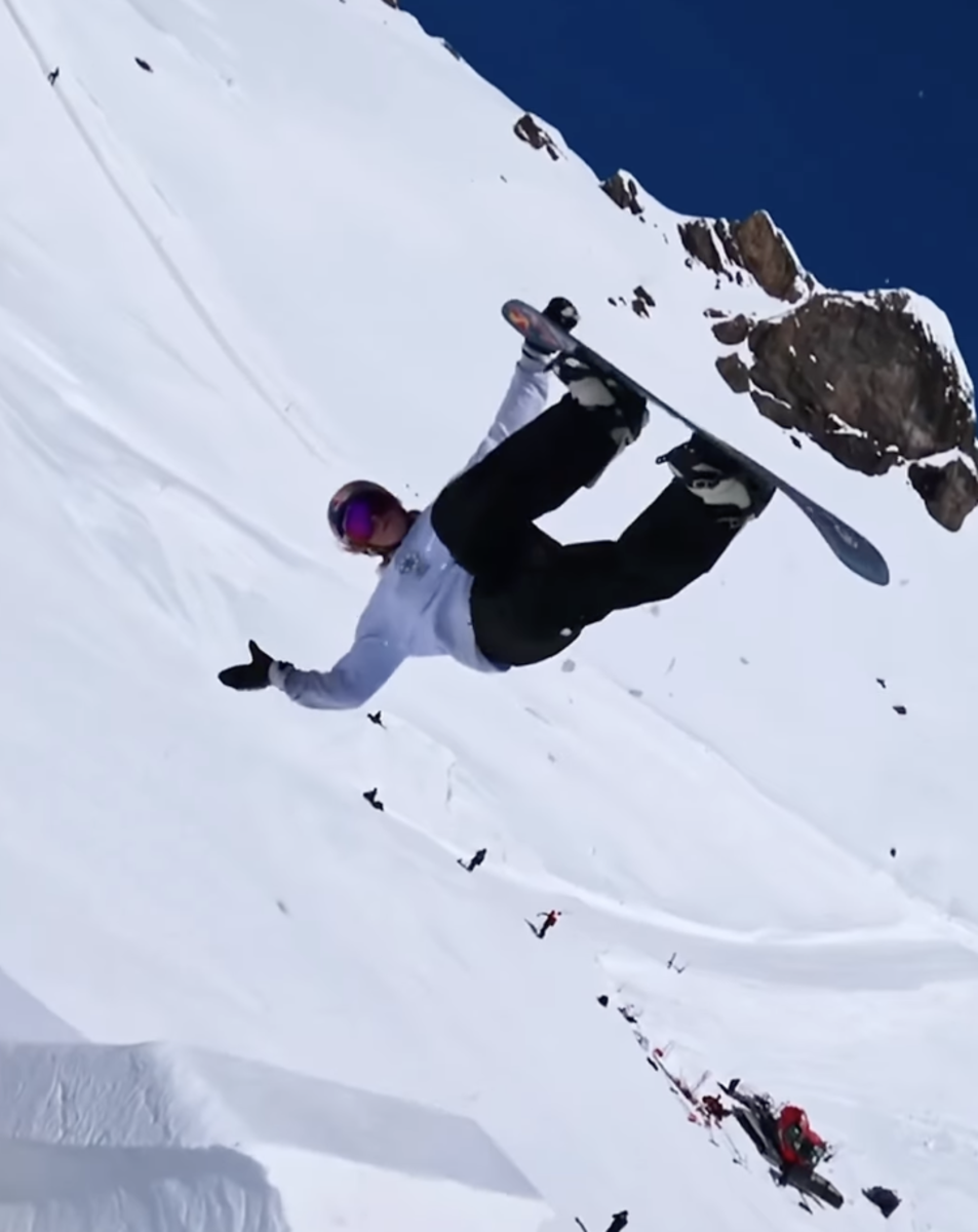 Watch: Pro Snowboarder Has Close Encounter With A Drone Mid-Air ...