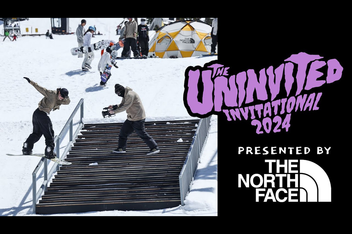 Watch The Uninvited Invitational 2024 Live! Snowboarder