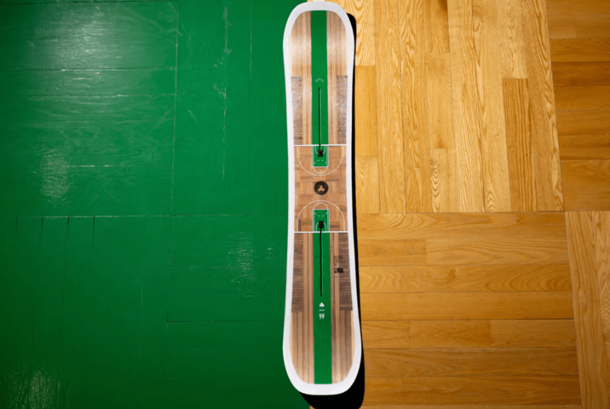 Burton X Celtics Collab Snowboard Selling After NBA Finals Win ...
